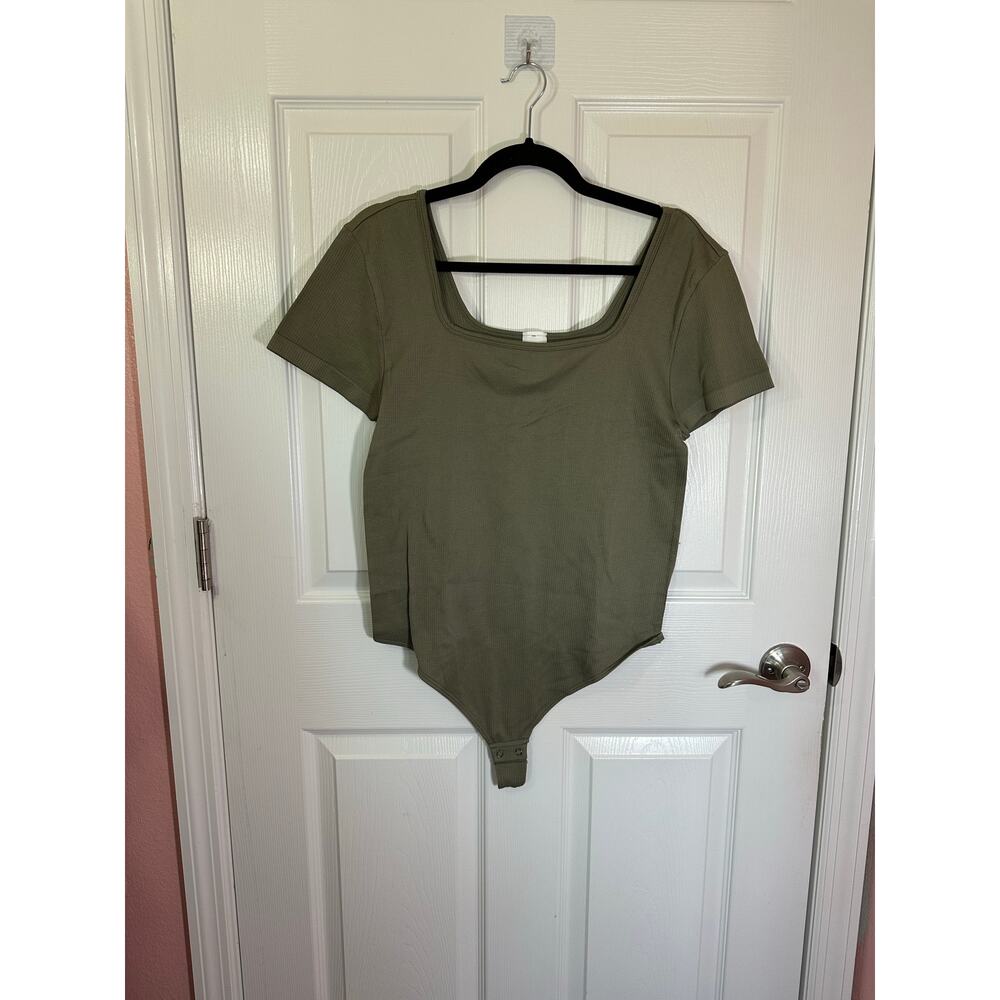 SO good for life olive green bodysuit size XXL